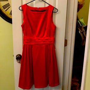Red semi formal dress size 8